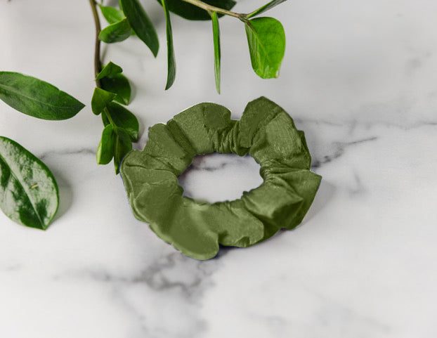 Olive Scrunchie