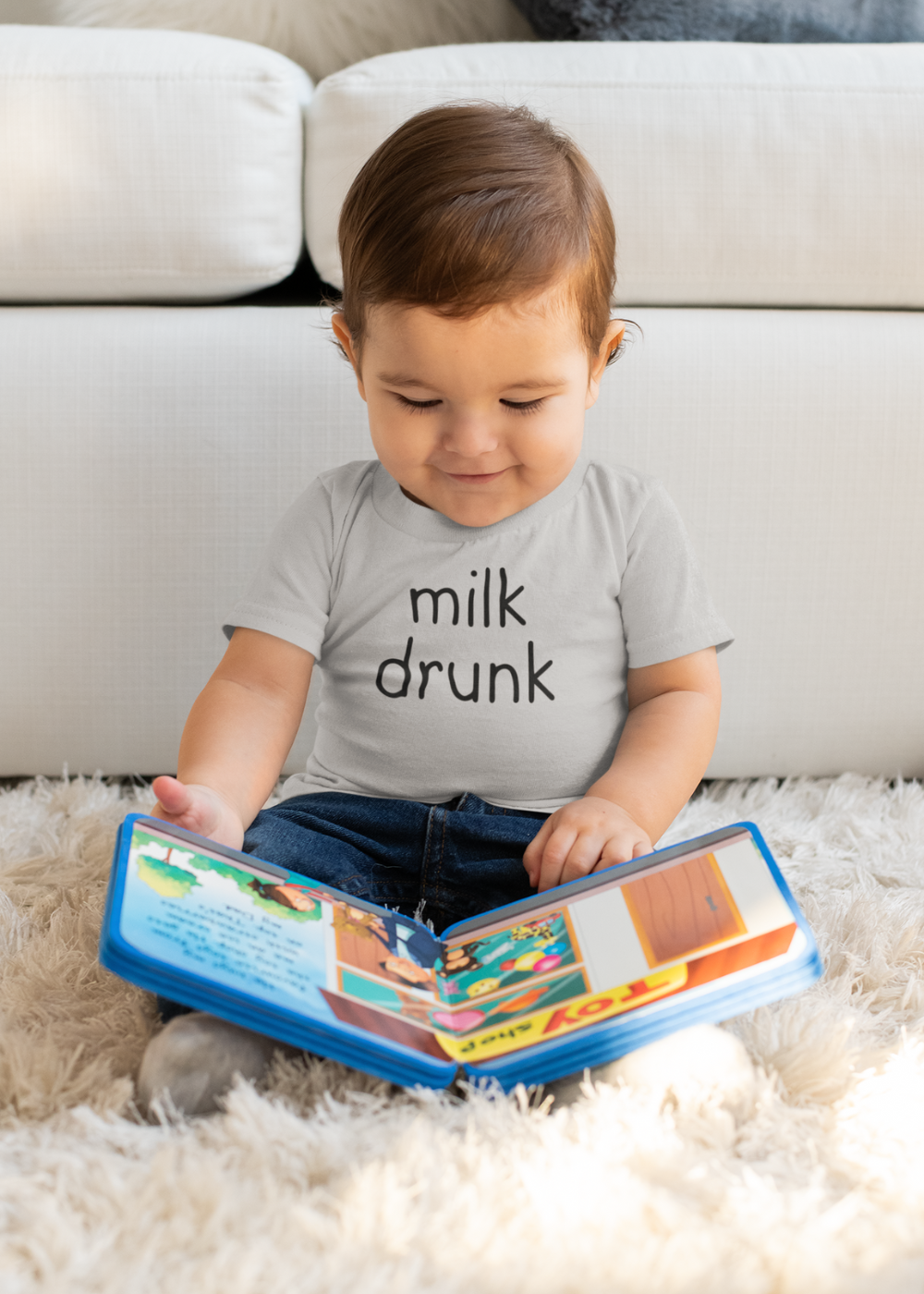 Milk Drunk Baby & Toddler T-Shirt