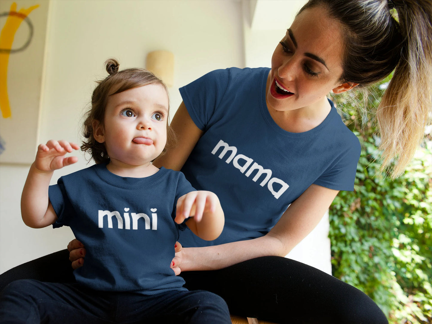 Mama & Mini Matching Mom & Daughter T-Shirt Set