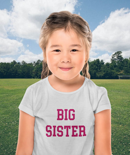 Big Sister T-Shirt Merlot