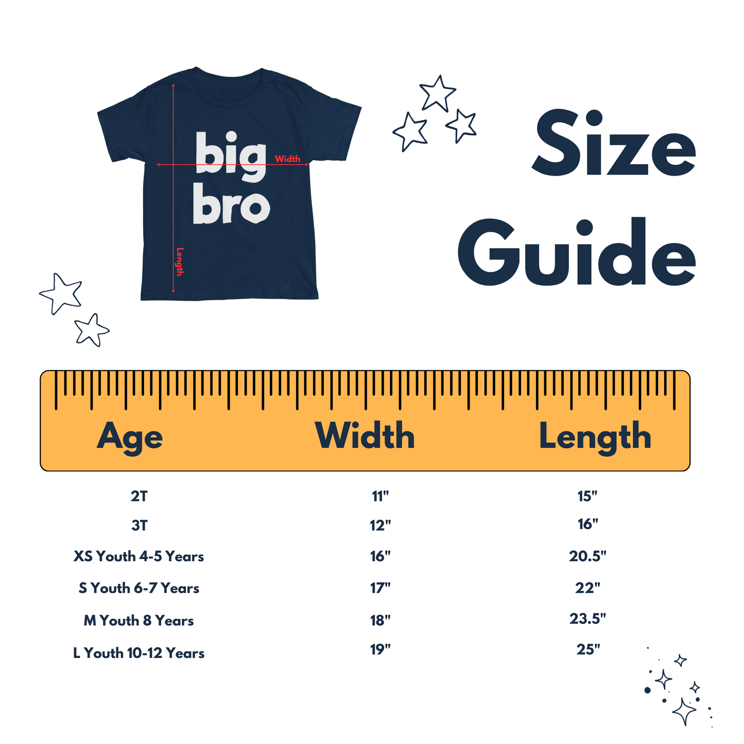 Big Bro & Little Bro T-Shirt & Baby Onesie Set