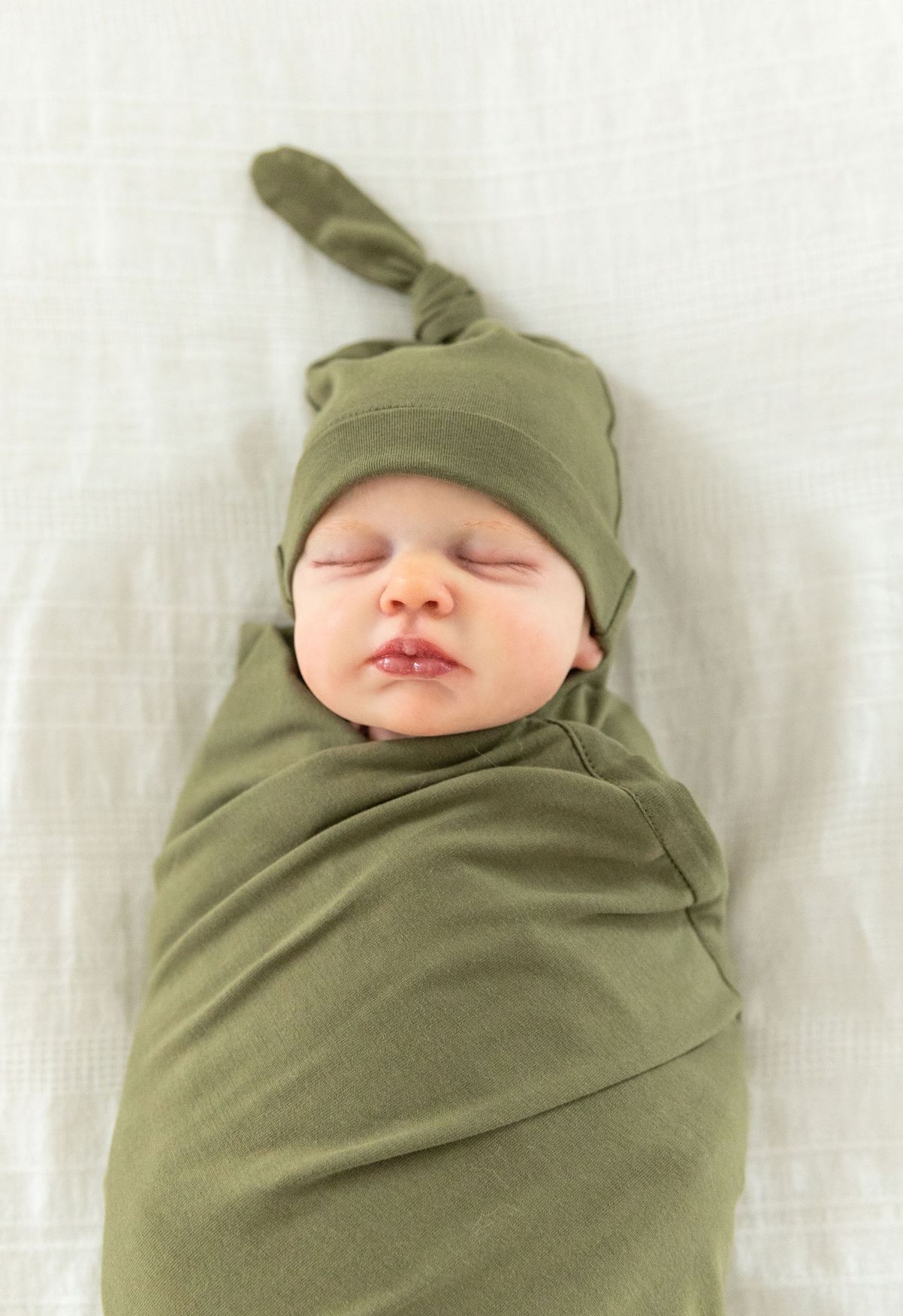 Olive Green Robe Newborn Swaddle Blanket Set Dad T Shirt S M Pre preg 0 10 XL