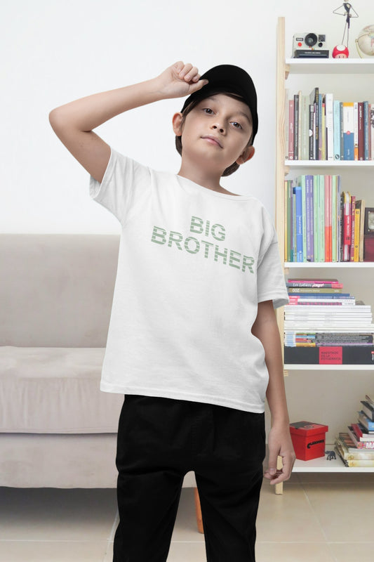 Big Brother T-Shirt Sage Stripe
