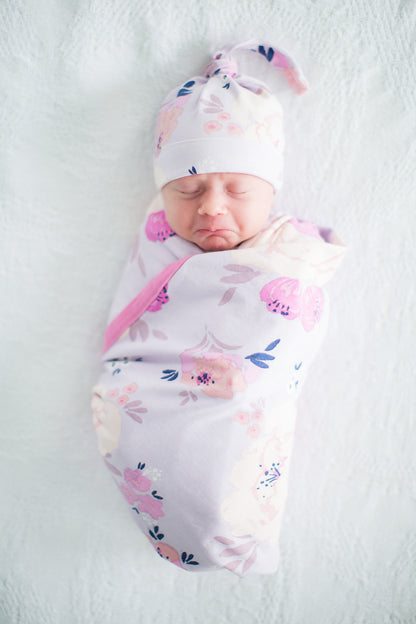 Anais Robe & Newborn Swaddle Blanket Set