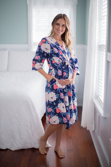 Maternity, Pregnancy, & Postpartum Robes | Baby Be Mine