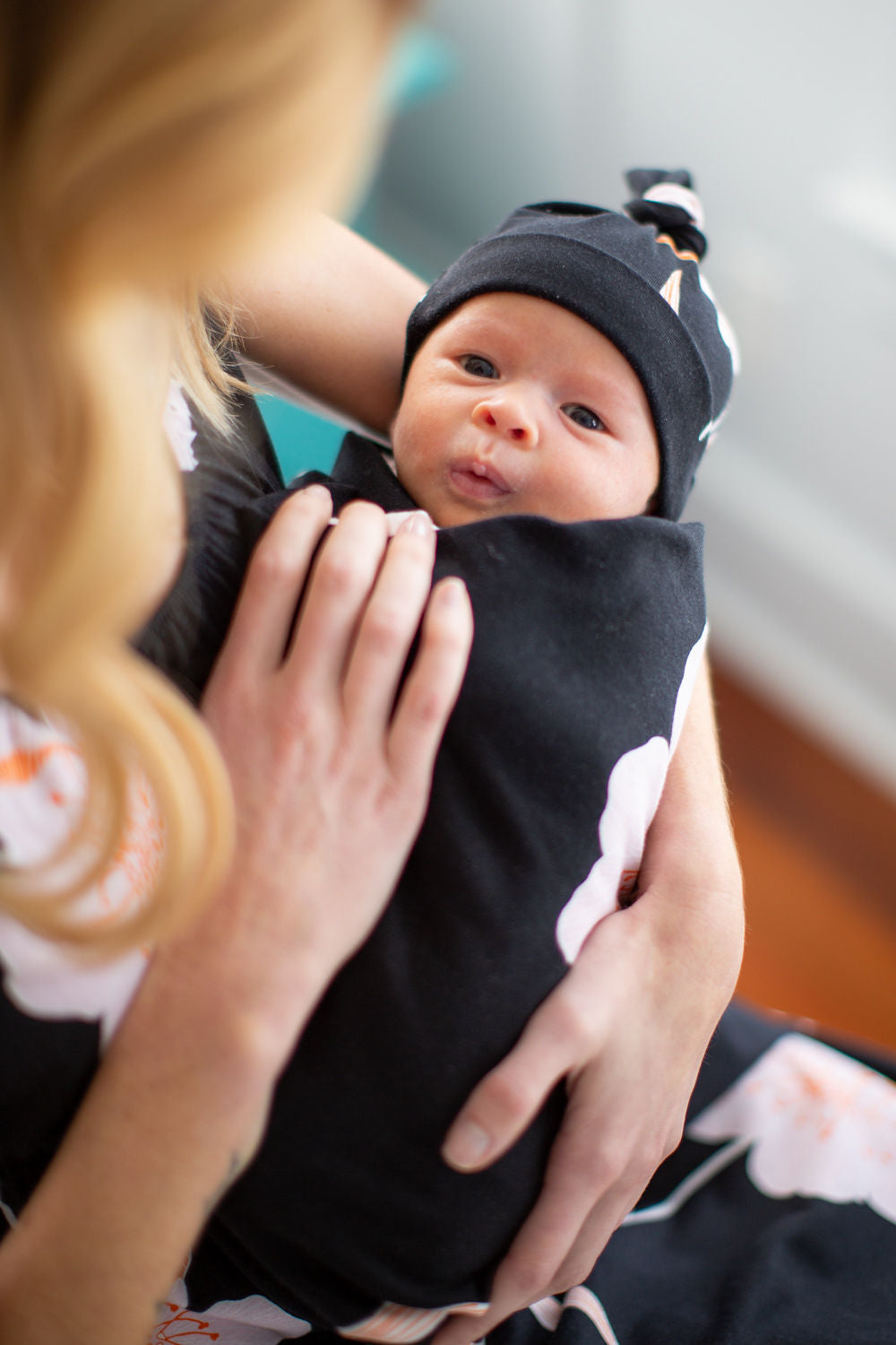 Matching baby hat and blanket new arrivals