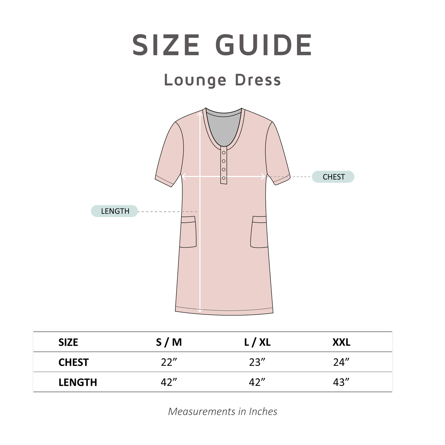 Serra Every Day Nursing Lounge Dress (L/XL & XXL Only)