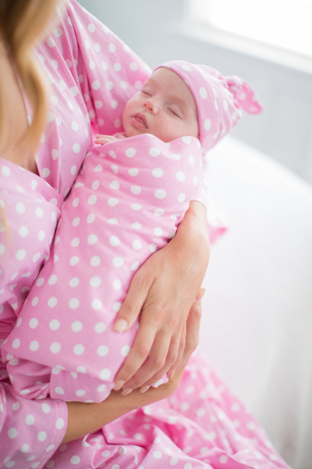 Molly Robe & Newborn Swaddle Blanket Set