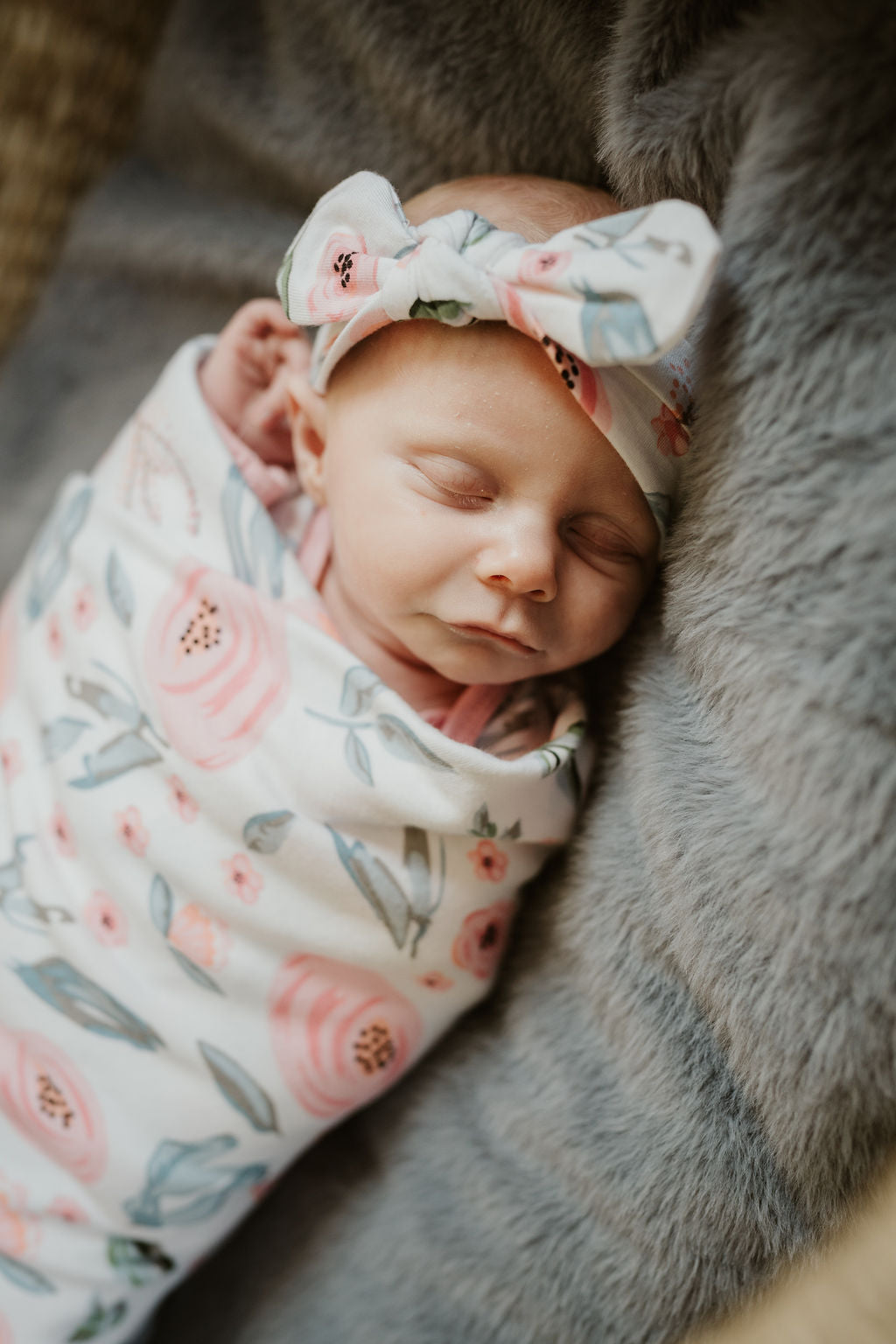 Swaddle discount and headband