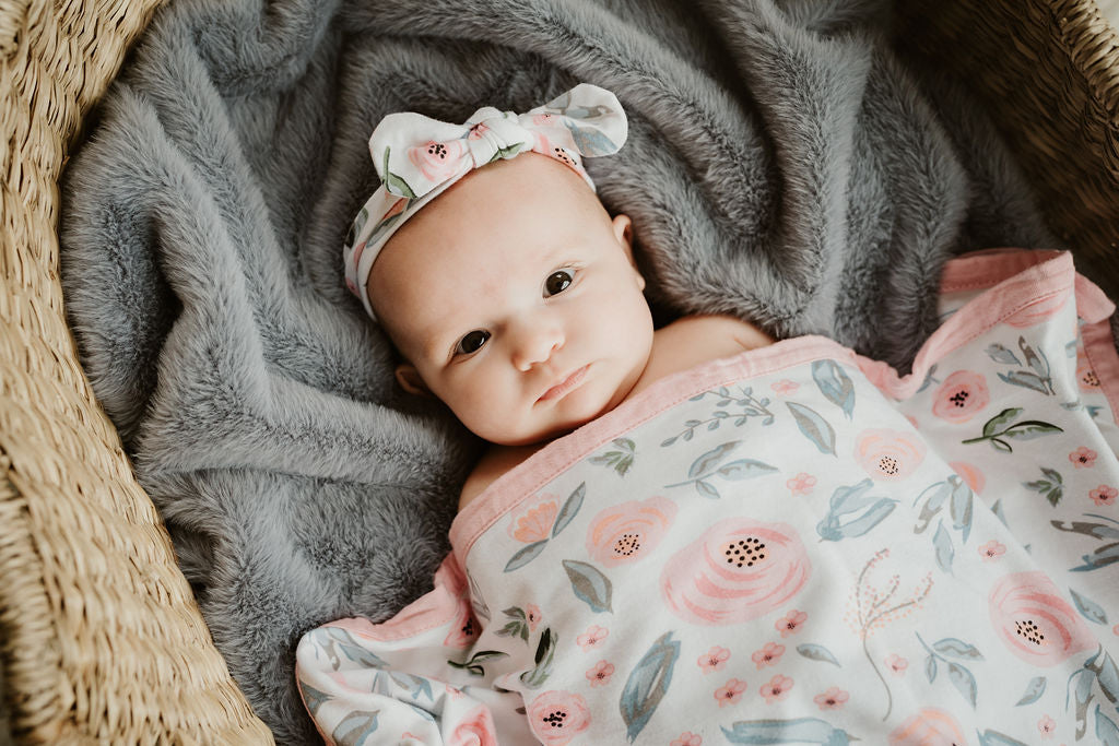 Swaddle blankets and online headbands