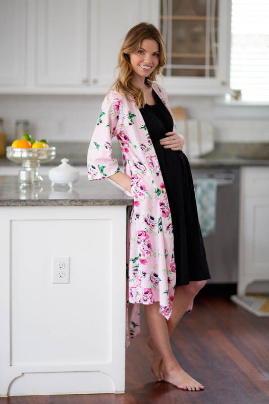 Matching Labor and Delivery Gowns/Robes