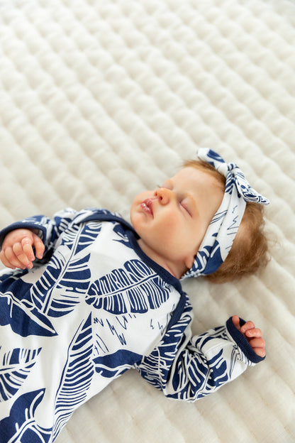 Serra Robe & Baby Receiving Gown Set