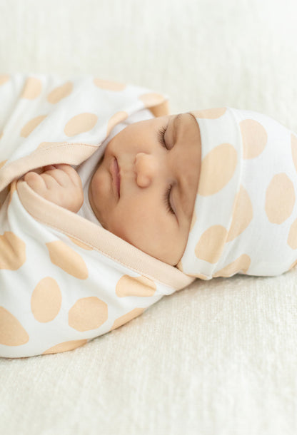 Hadley 3 in 1 Labor Gown & Eden Newborn Swaddle Blanket Set