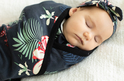 Elise Pajamas & Newborn Swaddle Blanket Set