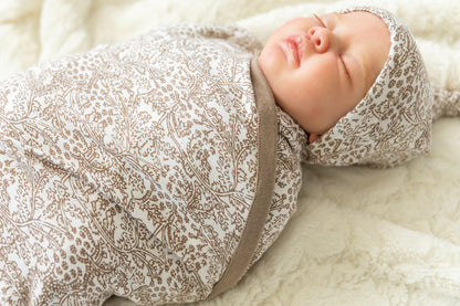 Brooklyn Robe & Swaddle Blanket Set