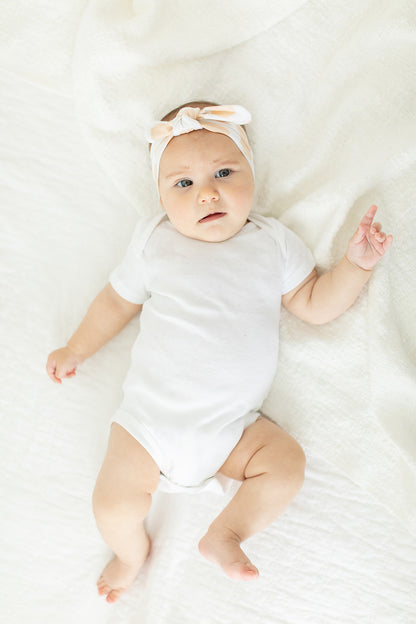 Eden Knotted Bow Baby Headband