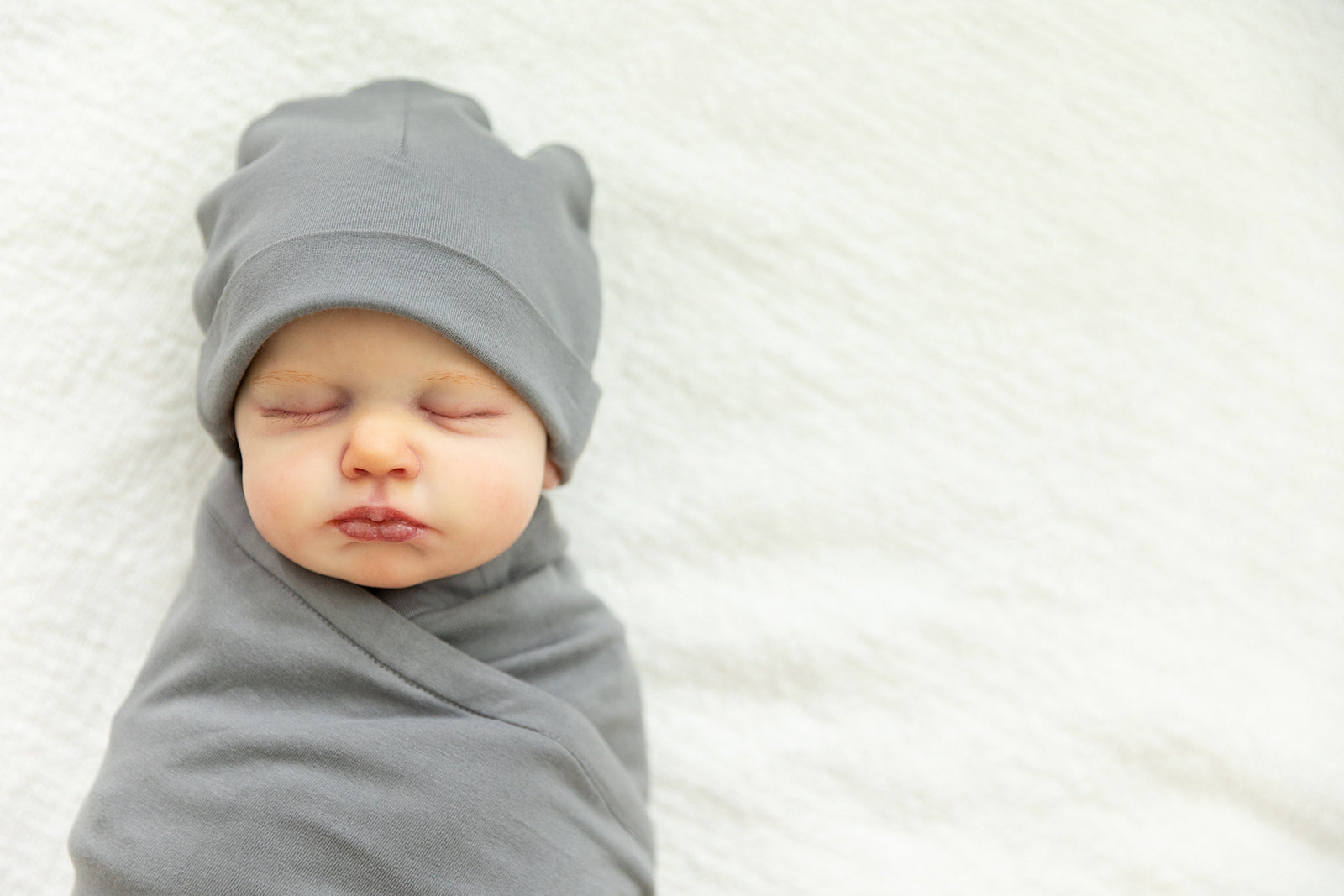 Gray swaddle outlet blanket