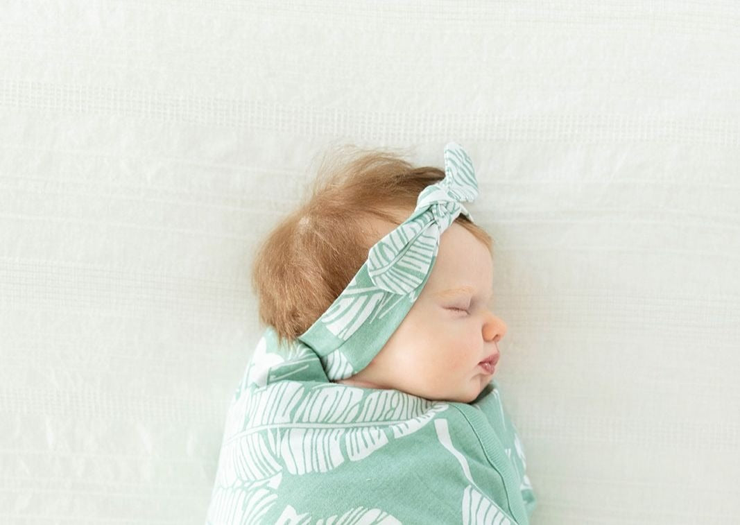 Marie Knotted Bow Baby Headband ONLY