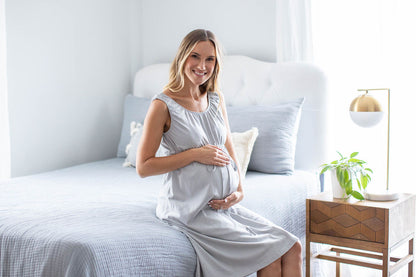 Light Grey 3 in 1 Labor Gown