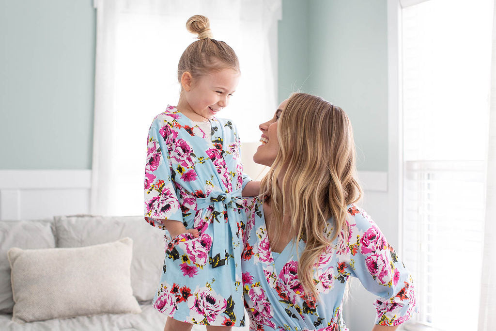 Isla Mommy & Daughter Robe Set