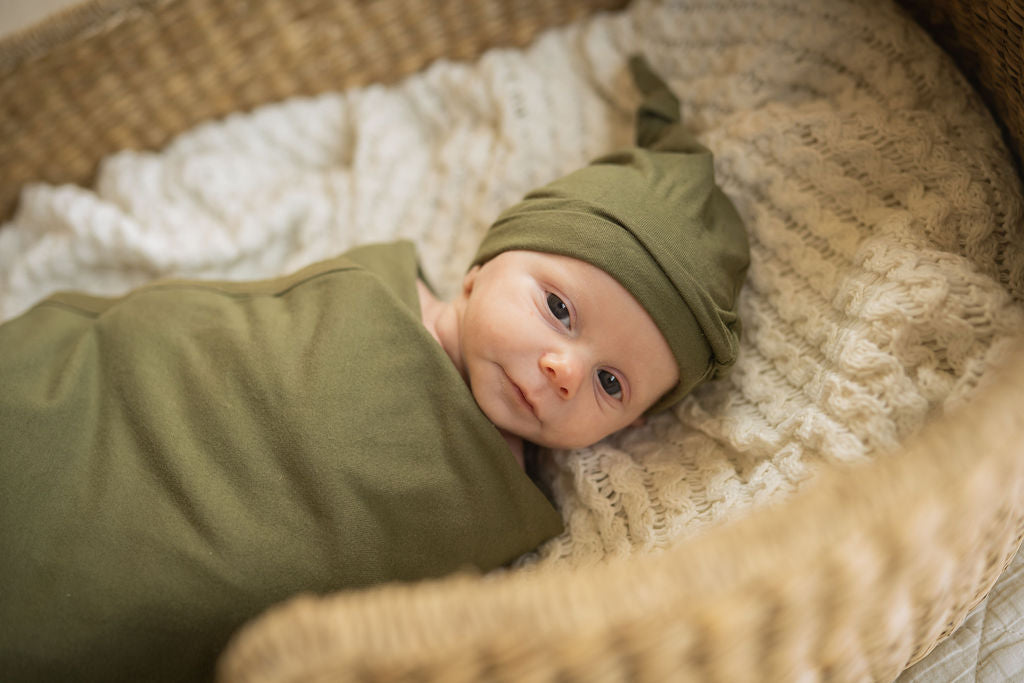 Olive shop green swaddle