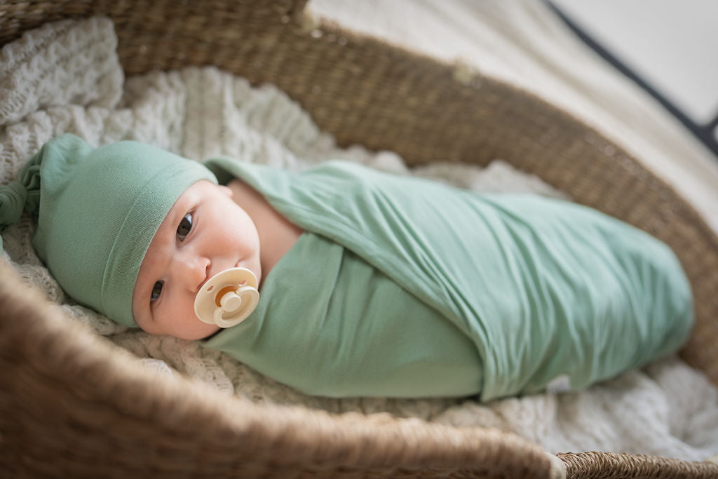 Gia Gownie & Sage Newborn Swaddle Blanket Set