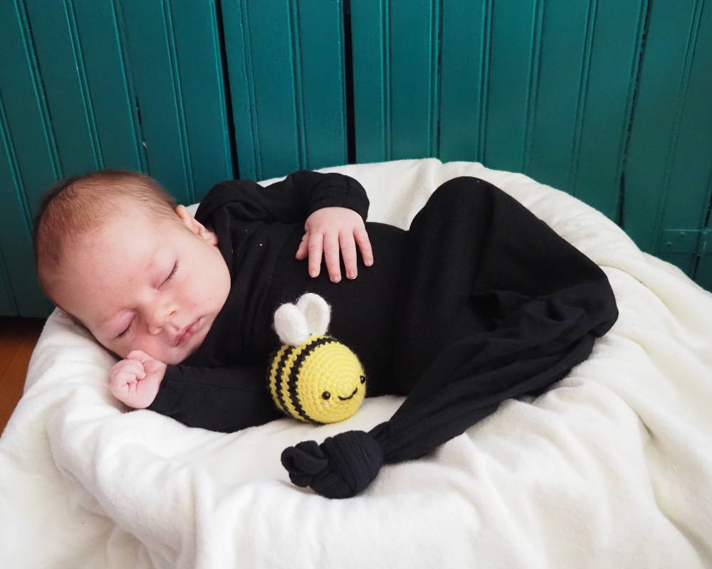 SwaddleDesigns Baby Infant Cotton Gown with Mitten Foldover Cuffs, Tiny  Hedgehogs, Black 3-6 Months - Walmart.com