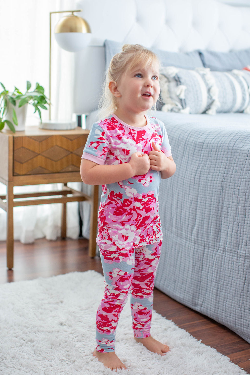 Mae Girls Pajama Set Baby Be Mine