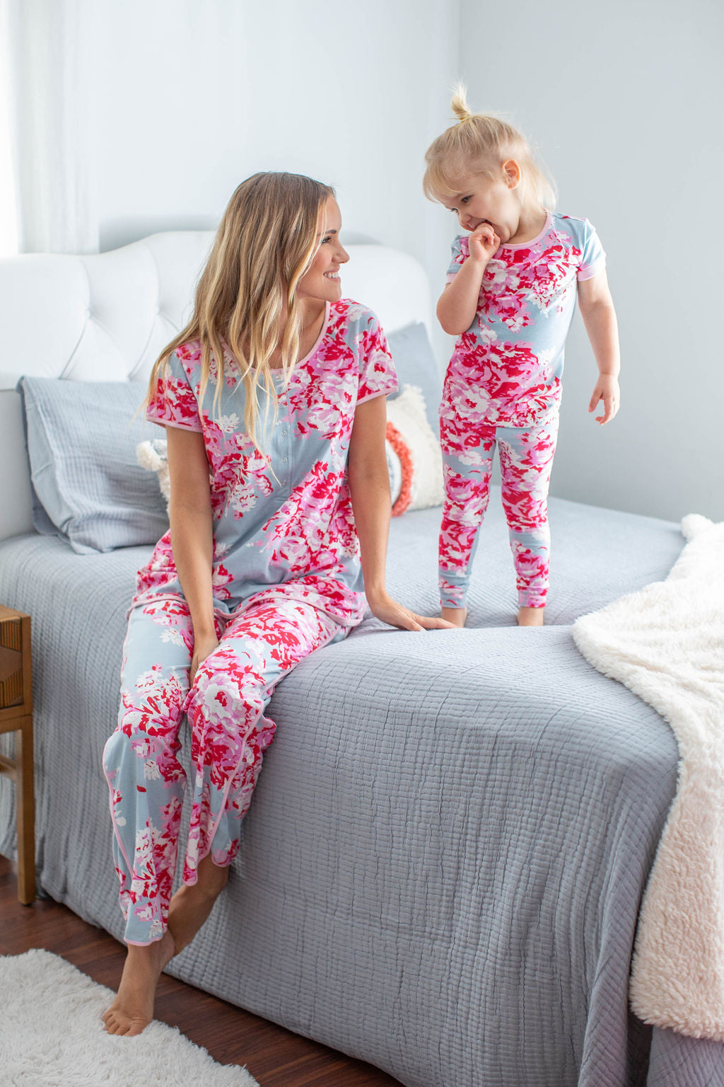 Mae Mommy Me Matching Pajama Sets