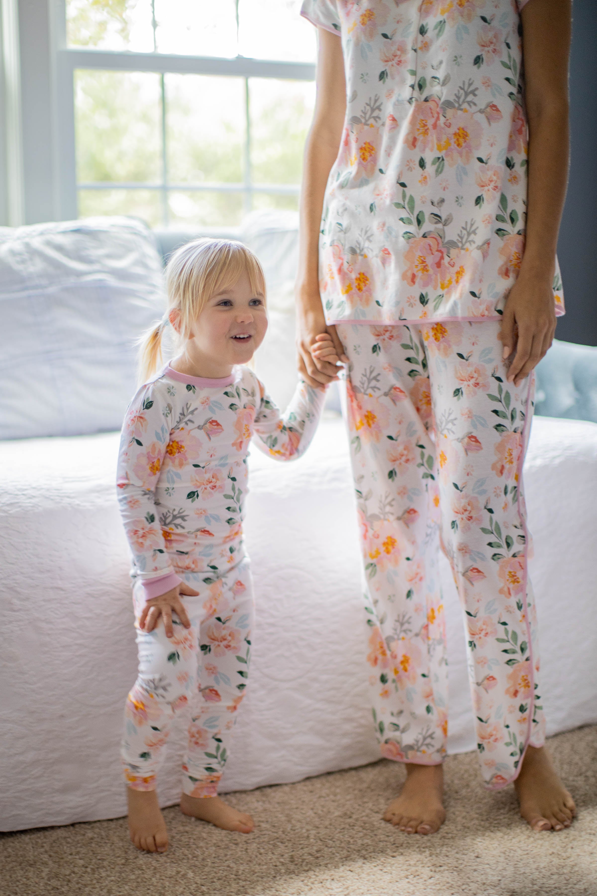 Matching girls pyjamas hot sale