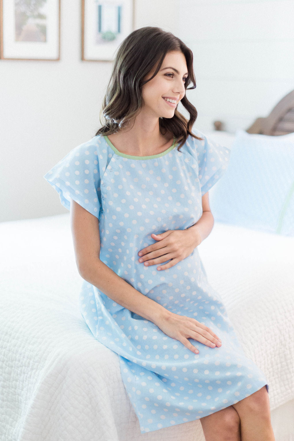 Baby Be Mine 3 in 1 Labor/Delivery/Nursing Hospital Gown Maternity, Hospital  Bag Must Have (L/XL, Marie) in Dubai - UAE | Whizz Clothing