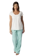 Alice maternity/nursing pajamas matching Adela Gownie