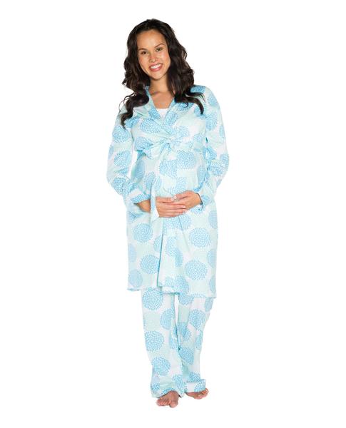 Eden Maternity/Nursing PJ's & Matching Robe