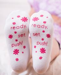 Ready. Set. Push! Labor Socks